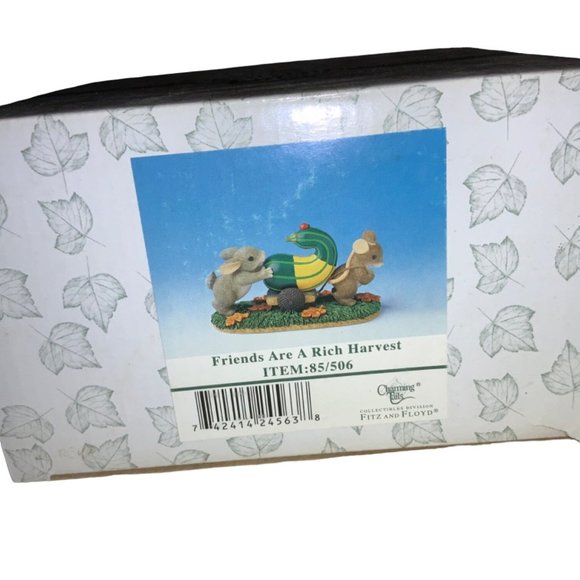 Charming Tails "Friends Are a Rich Harvest" - 85/506 - 2002 - Mouse & Rabbit - Picture 10 of 12